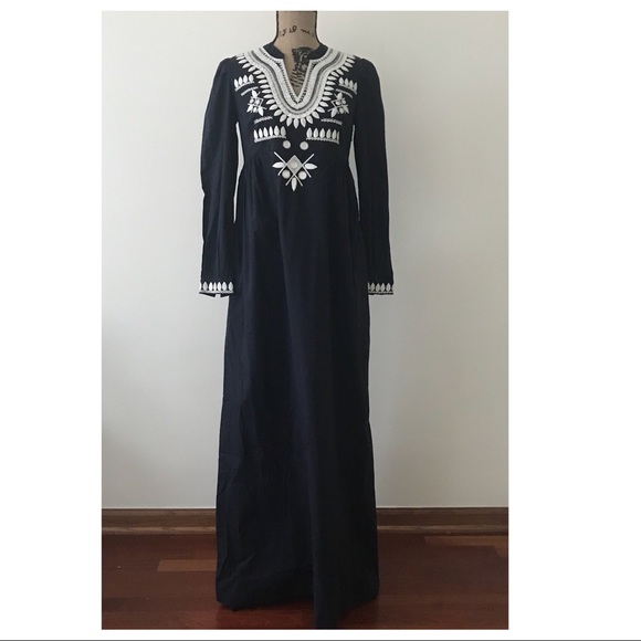 TORY BURCH COTTON VOILE MAXI DRESS - Picture 3 of 7